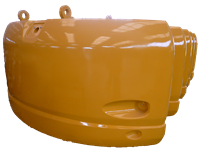 Excavator counterweight